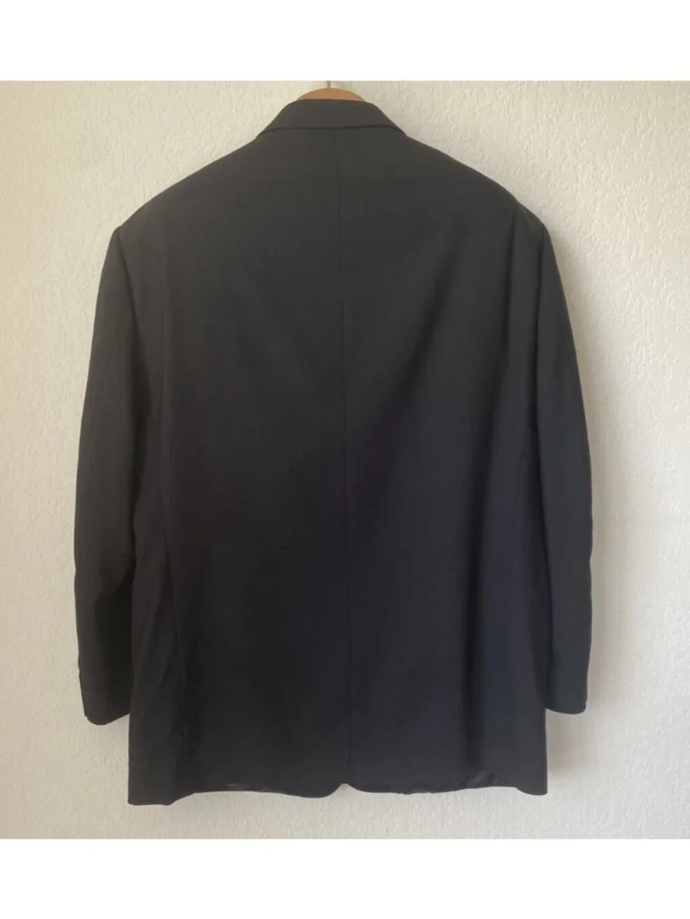 Mondo Gala Milan Men’s Black Blazer Sport Coat Suit Jacket 46R Stretch Mexico